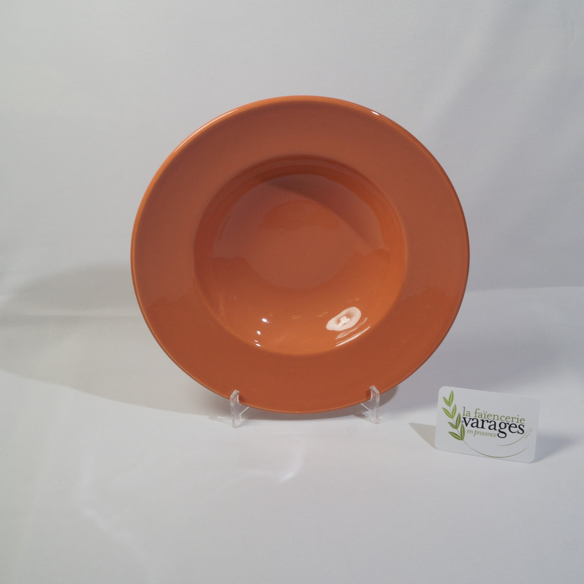[1013] Assiettes à pâtes (Terracotta)
