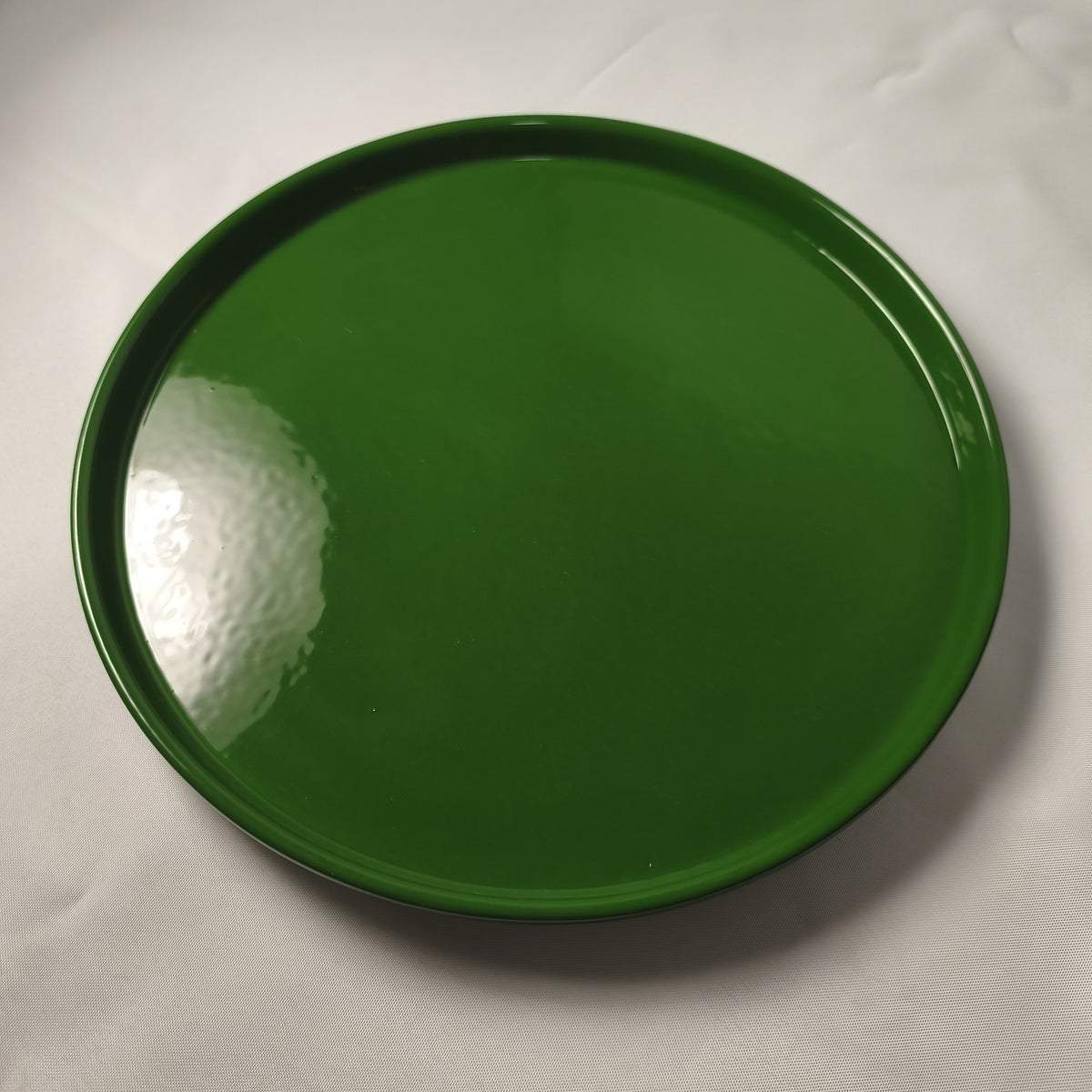[1072] Plat à rebord (Vert Olive)