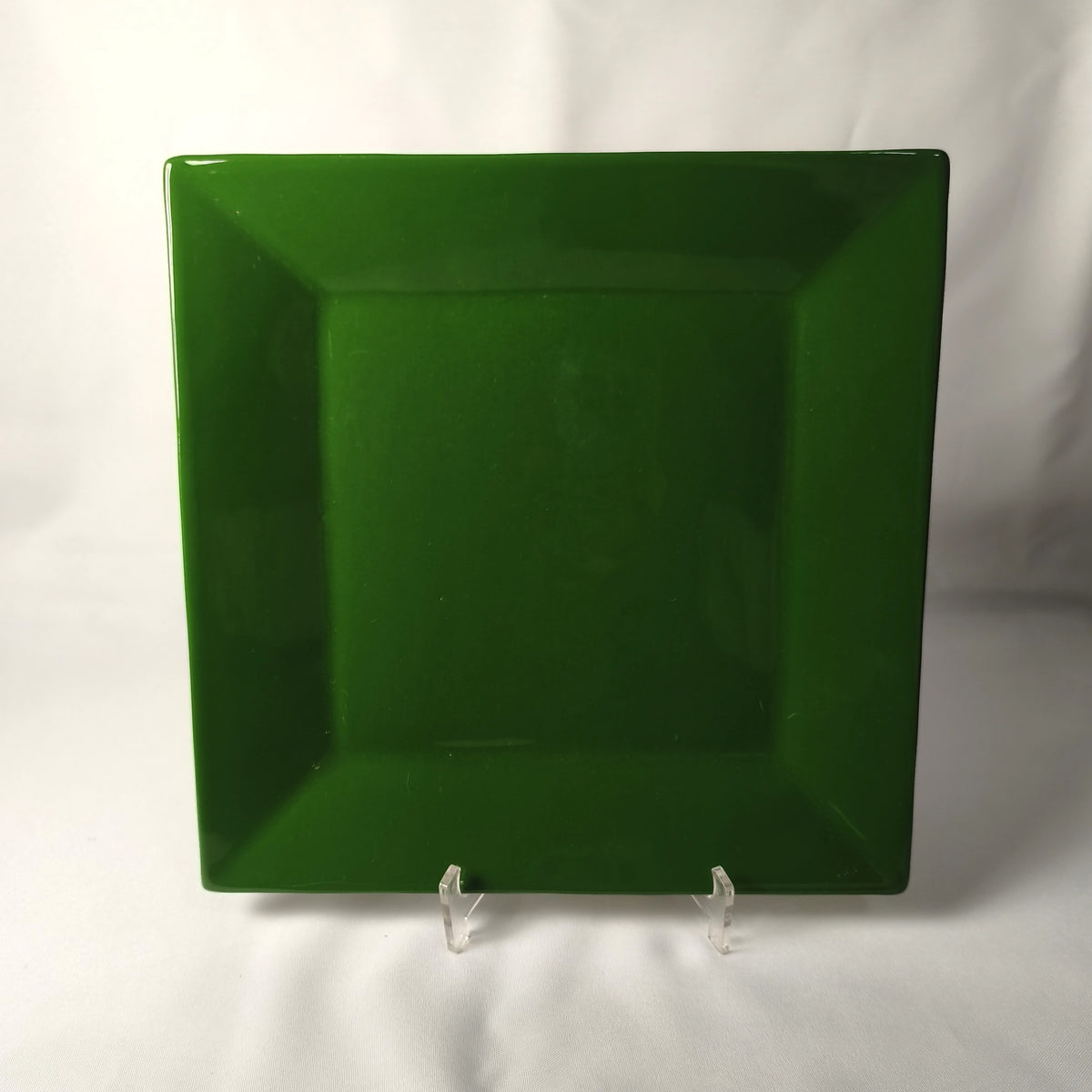 [1191] Plate carré (vert olive)