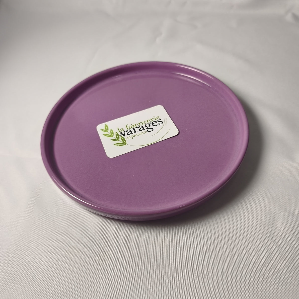[1214] Plate à rebord (Violet)