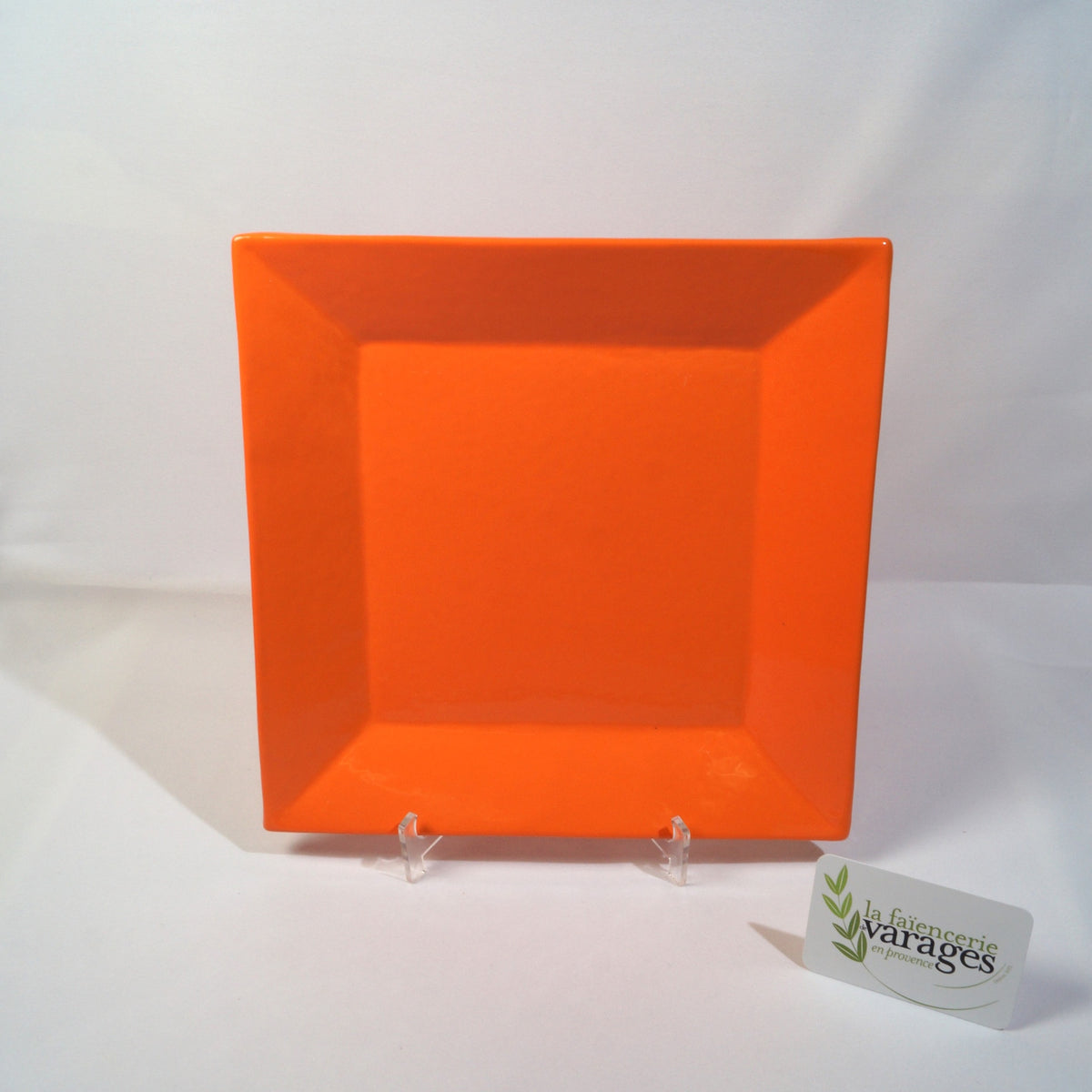 [501] Plate carré (Orange)