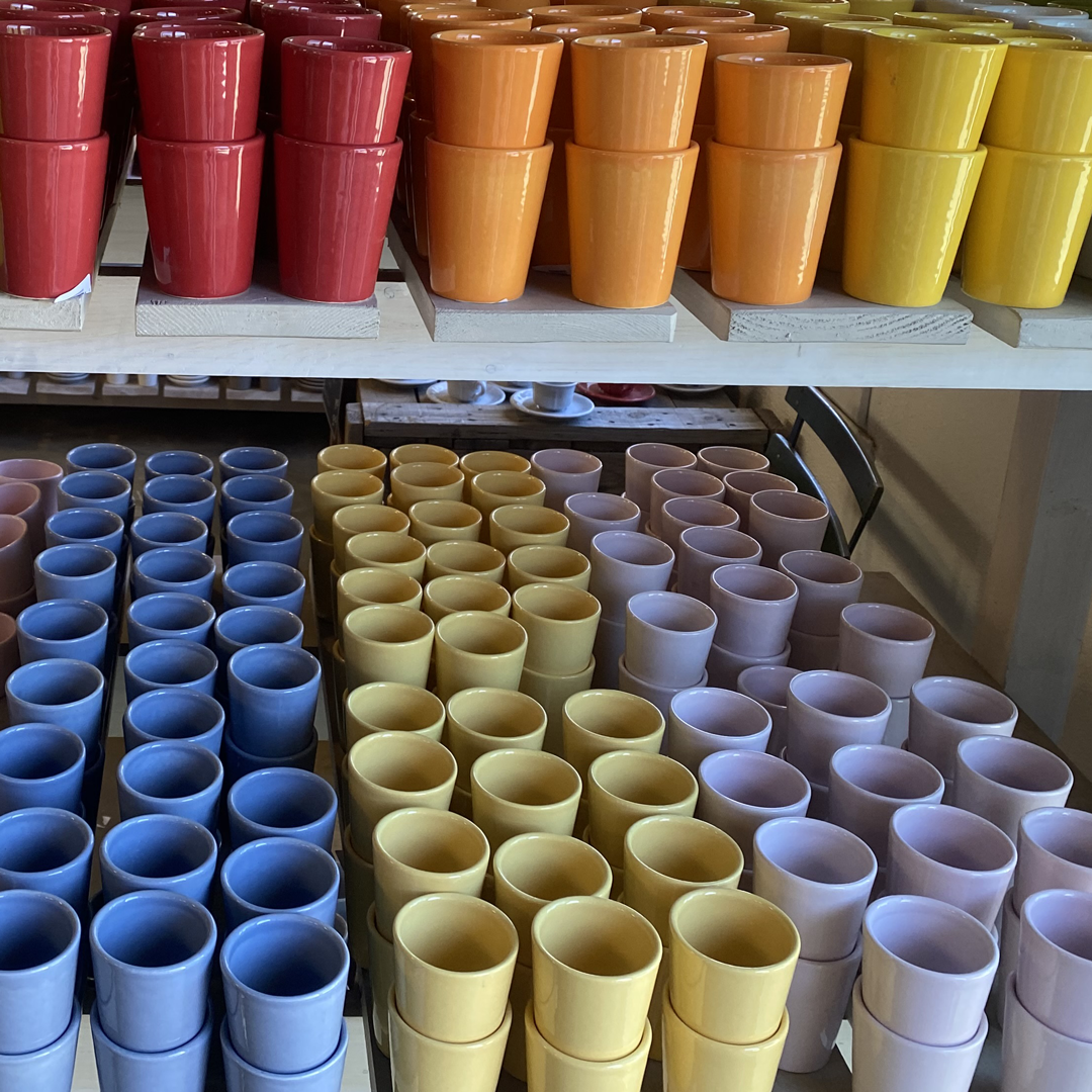 GOBELETS EN FAÏENCE Virgin